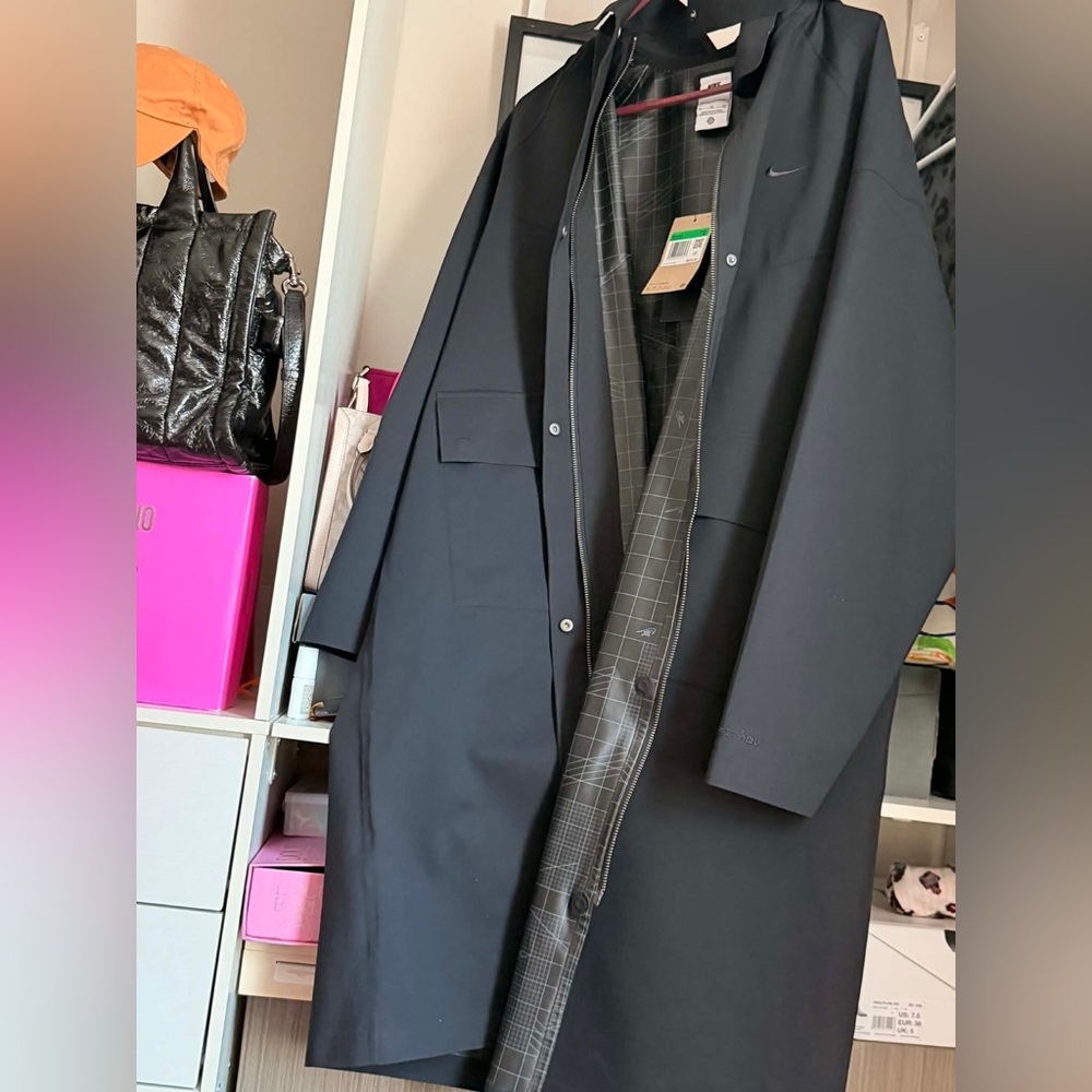 Nike Black Raincoat